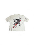 SHOOK "Tread Lightly Barbed-wire Bat" Dropped Shoulder Tee -- PRE-ORDER