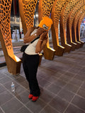 Shook Face Blazing Orange Beanie