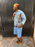 "Shook World Cup" One-of-One Denim Jacket