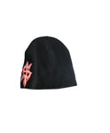 Shook Face Beanie Black