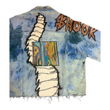 "Shook Scoliosis" One-of-One Denim Jacket