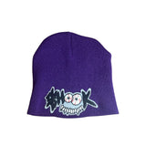 Shook Face Royal Purple Beanie